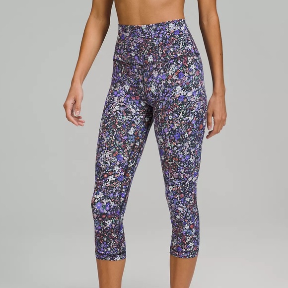 lululemon Align™ High-Rise Crop 21" FLBM FLOWER BURST MULTI - Picture 6 of 7